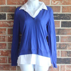 Ralph Lauren Women's Medium Twofer Sweater